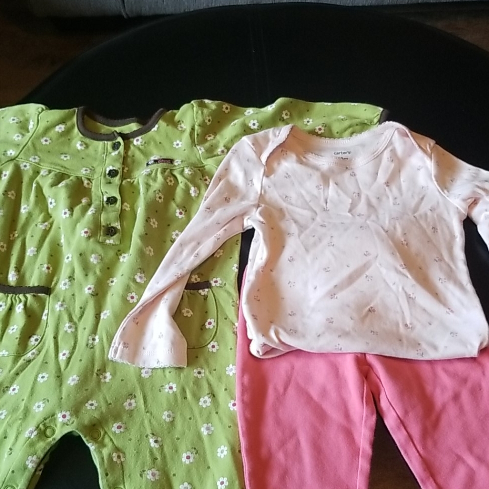Two Girls Outfits by Carter's 18 months